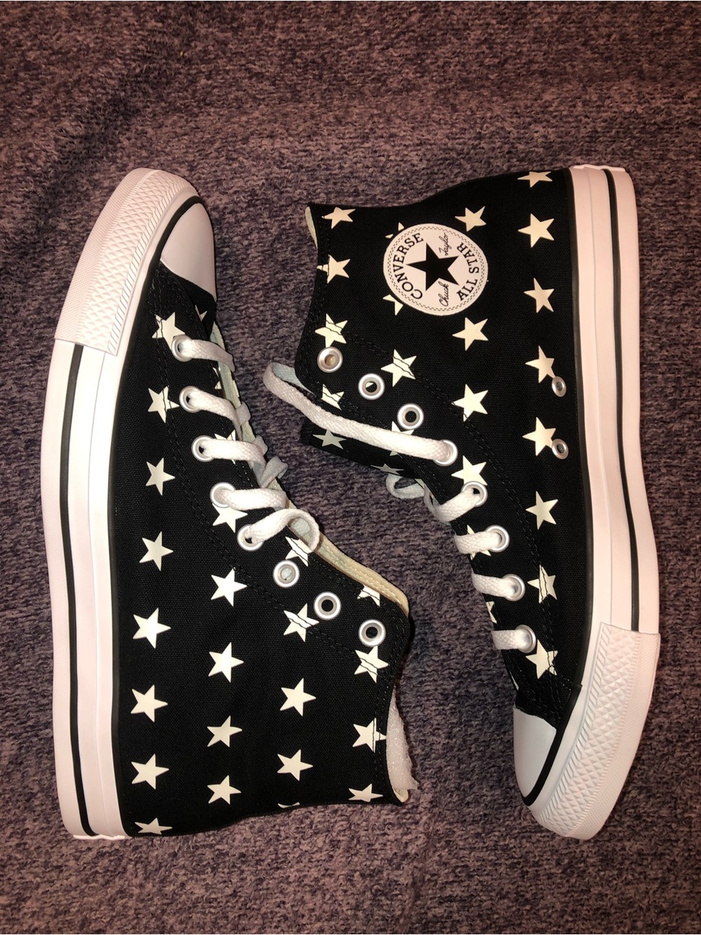 Converse Stars All Over High Tops